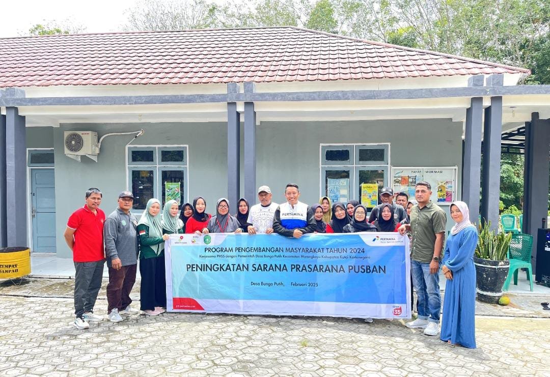 Pustu PHSS dan Pemdes Bersinergi, Pustu Bunga Putih Siap Layani 1.700 Warga ...