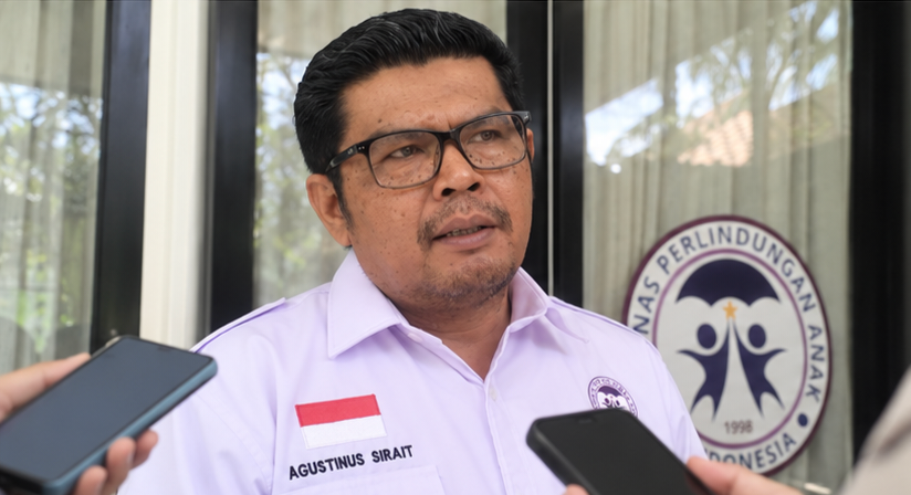 Ketua Umum Komnas Perlindungan Anak, Agustinus Sirait