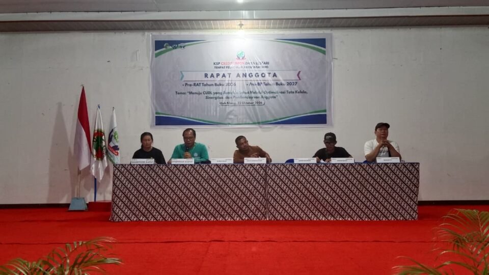 Geladi bersih persiapan PRA RAT CU Daya Lestari